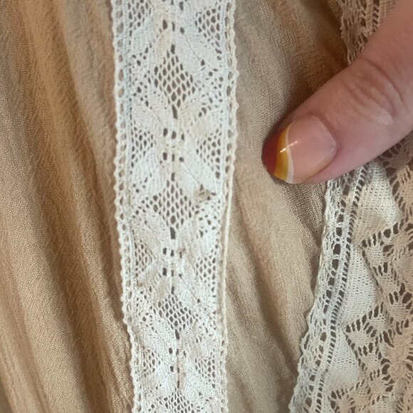 Spell Cinder Midi Dress in Nude size small - Picture 12 of 12